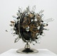 Caroline Pages - Untitled, 2012 (globe)